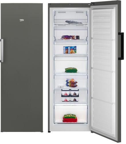 Congelador Vertical Beko No Frost Inox 171x60cm E RFNE290L41GN