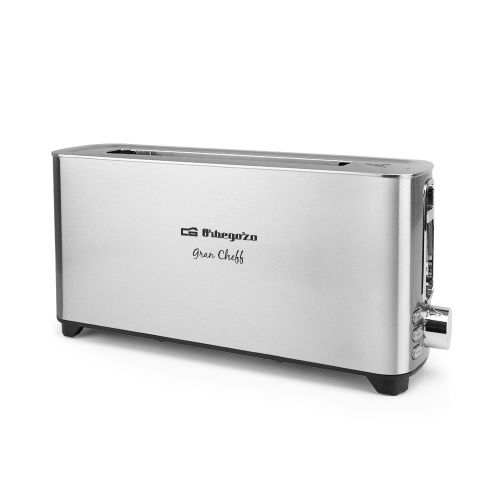 Tostador Orbegozo 1 Ranura Larga Inox 1000W TO6030